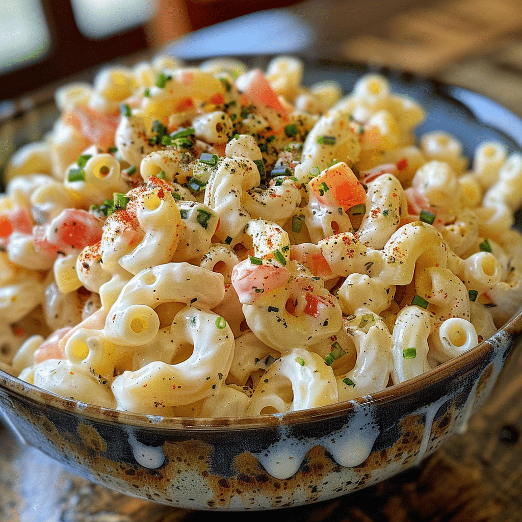 Macaroni Salad: A Refreshing Cold Dish