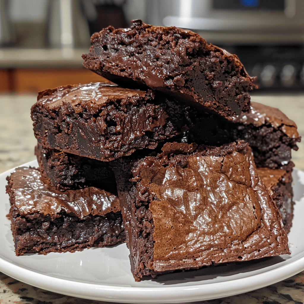Best Classic Brownies Recipe with Rich Chocolate Fudge Center