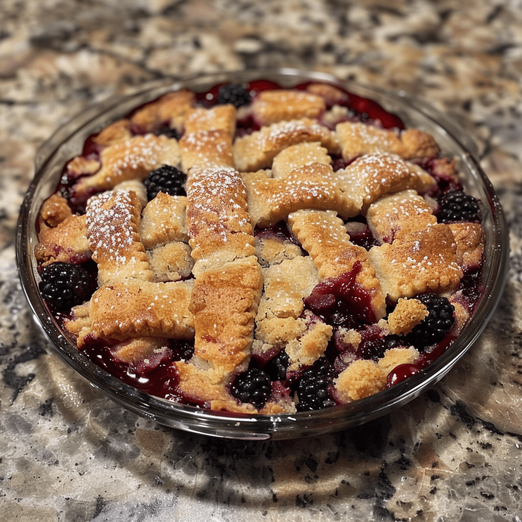 Blackberry Cobbler Recipe: Sweet Southern Comfort in Every Bite