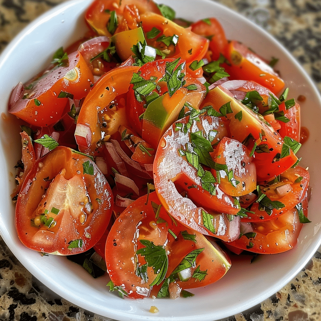 Tomato Salad Recipe: Fresh and Flavorful Summer Dish