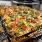 Taco Casserole Layers and Flavors
