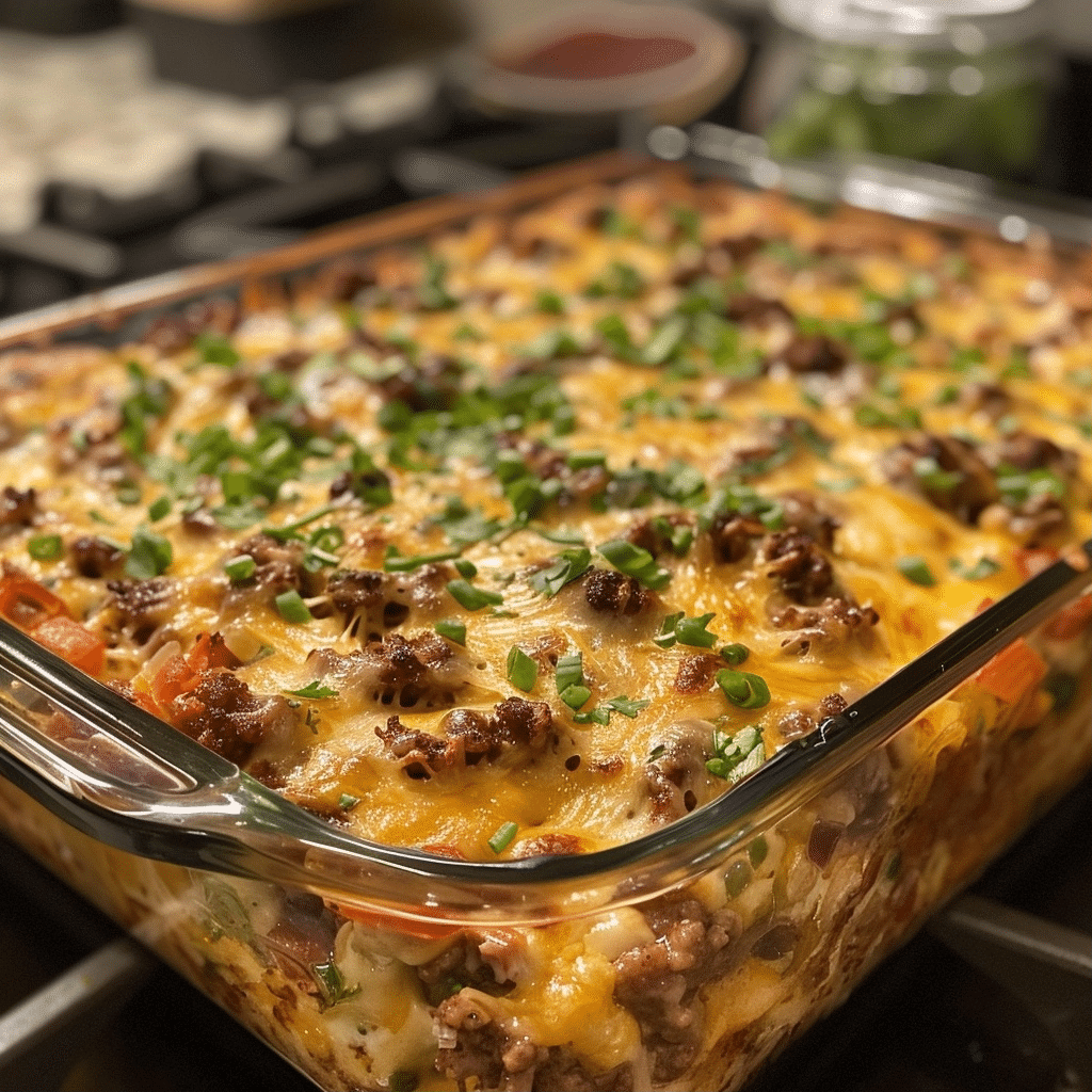 Cheeseburger Casserole Recipe for Flavorful Comfort Food