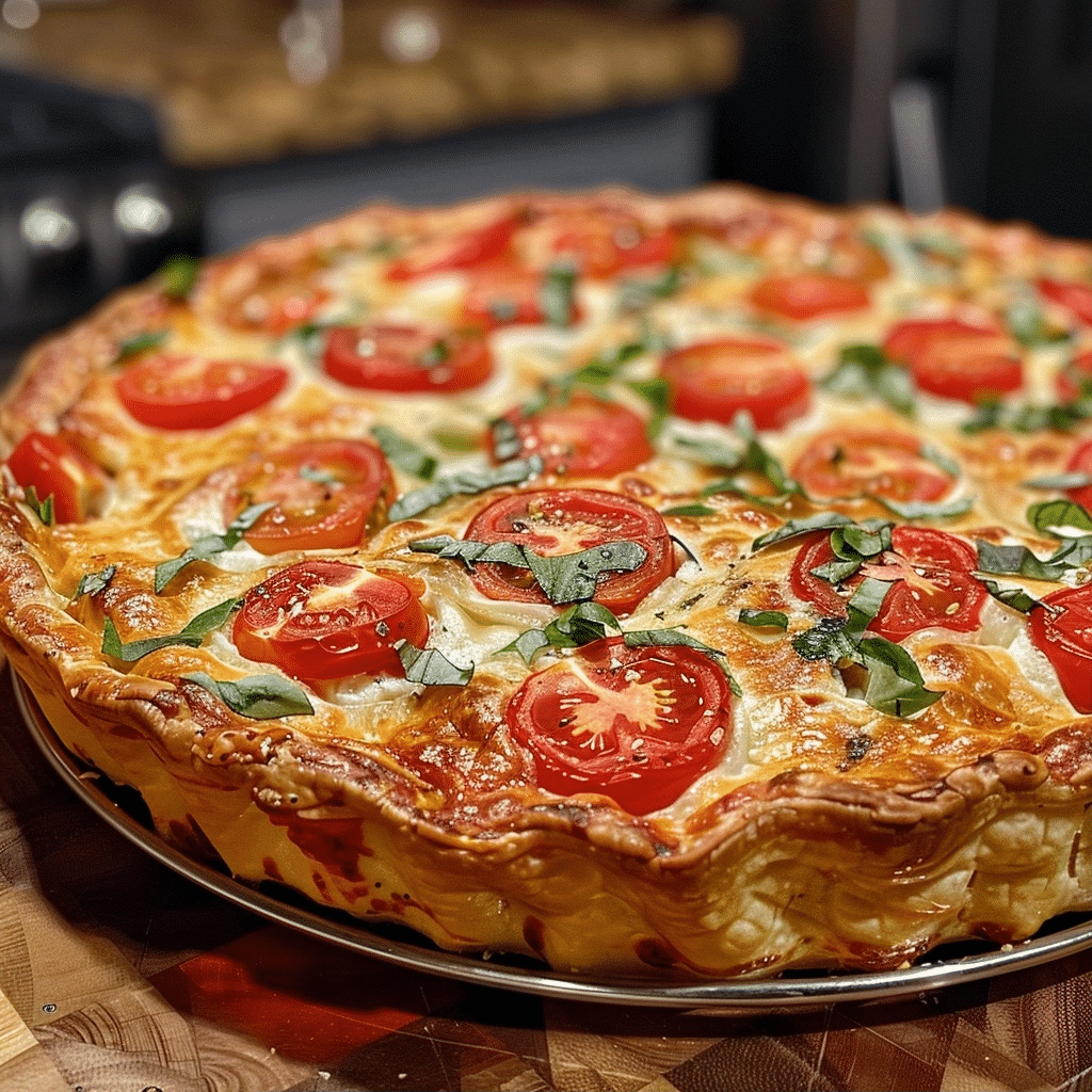 Tomato Pie Recipe with Crust and Pairing Ideas