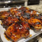 BBQ Chicken Thighs with Smoky Glaze