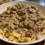 Ground Beef Stroganoff: Creamy Comfort in 30 Minutes