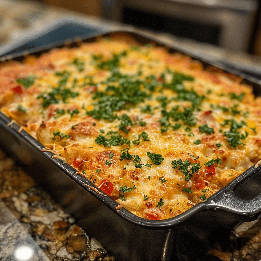 King Ranch Chicken Casserole: Creamy Comfort with a Crispy Twist