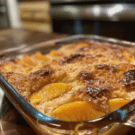 Peach Dump Cake Recipe in Minutes
