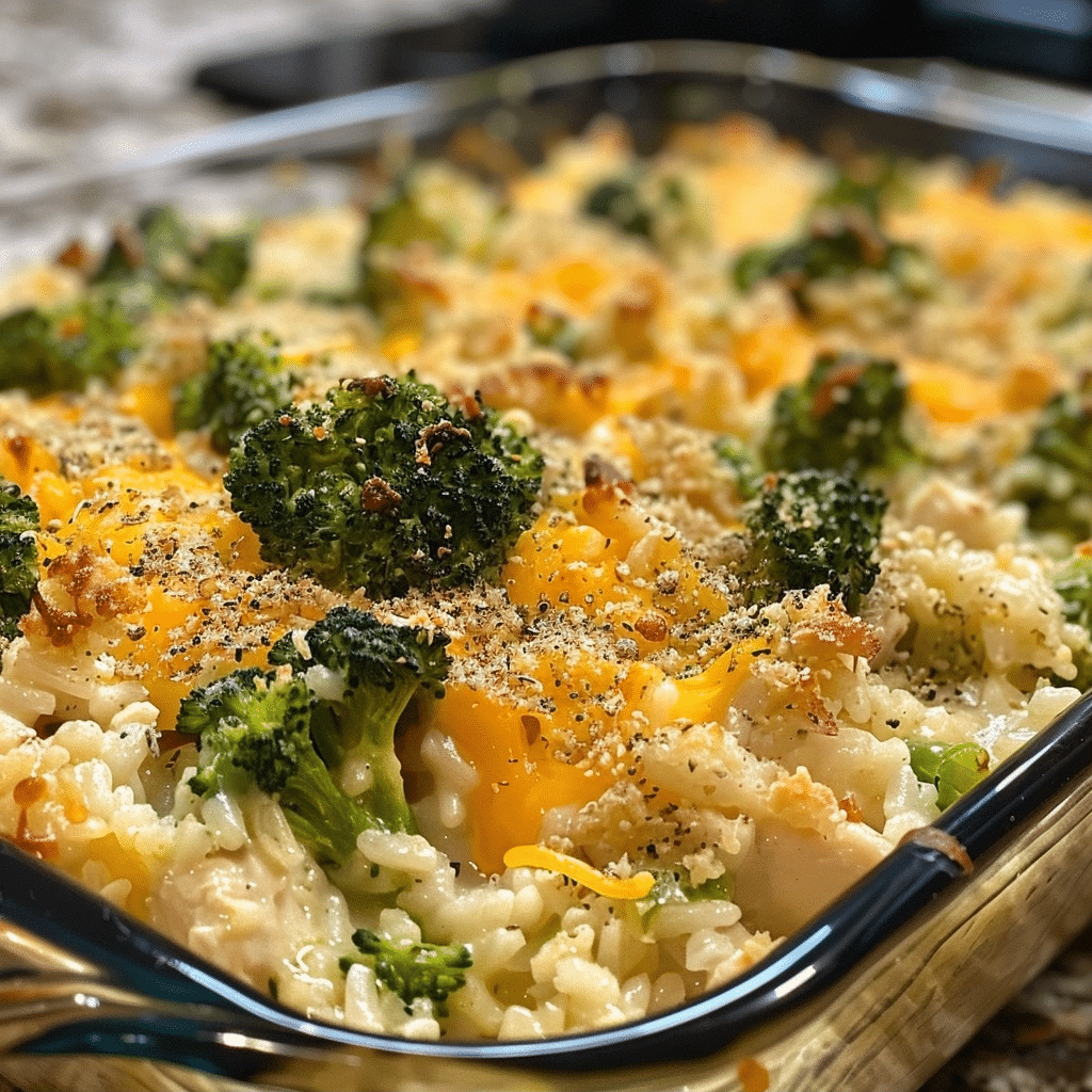 Chicken Broccoli Rice Casserole