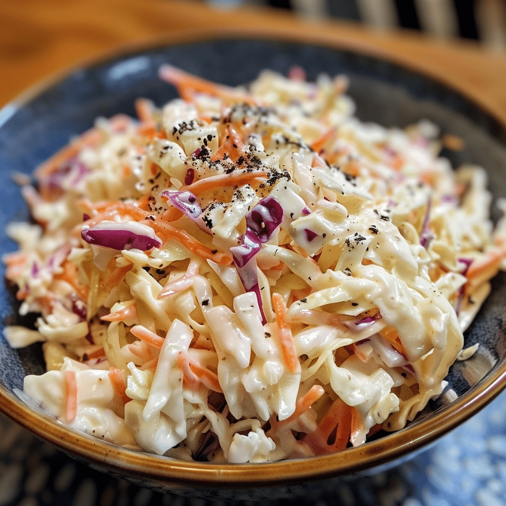 Coleslaw Recipe for Crunchy Freshness