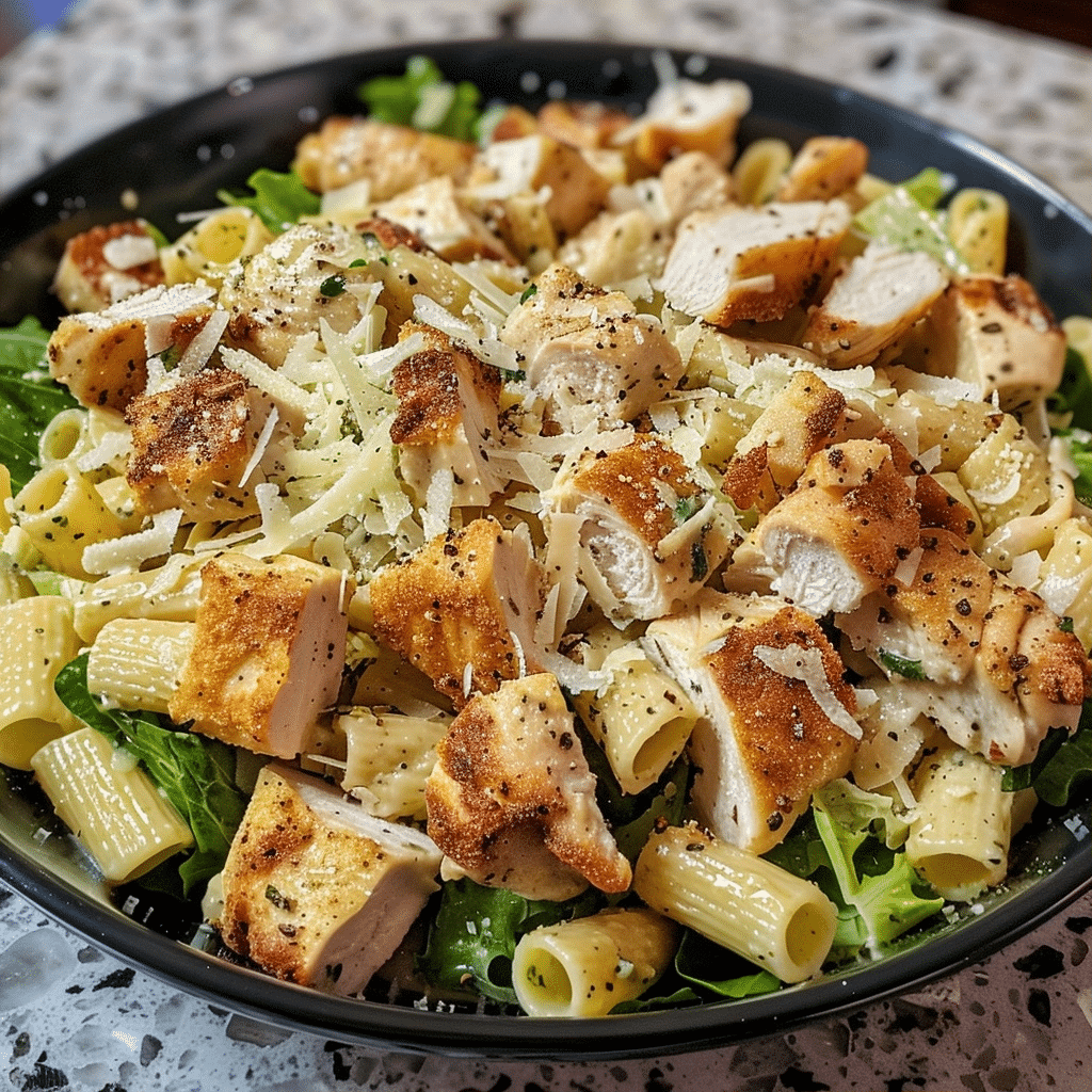 Chicken Caesar Pasta Salad: A Flavorful Twist on a Classic