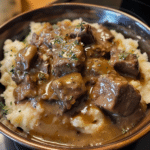 Crockpot Beef Tips and Gravy Recipe