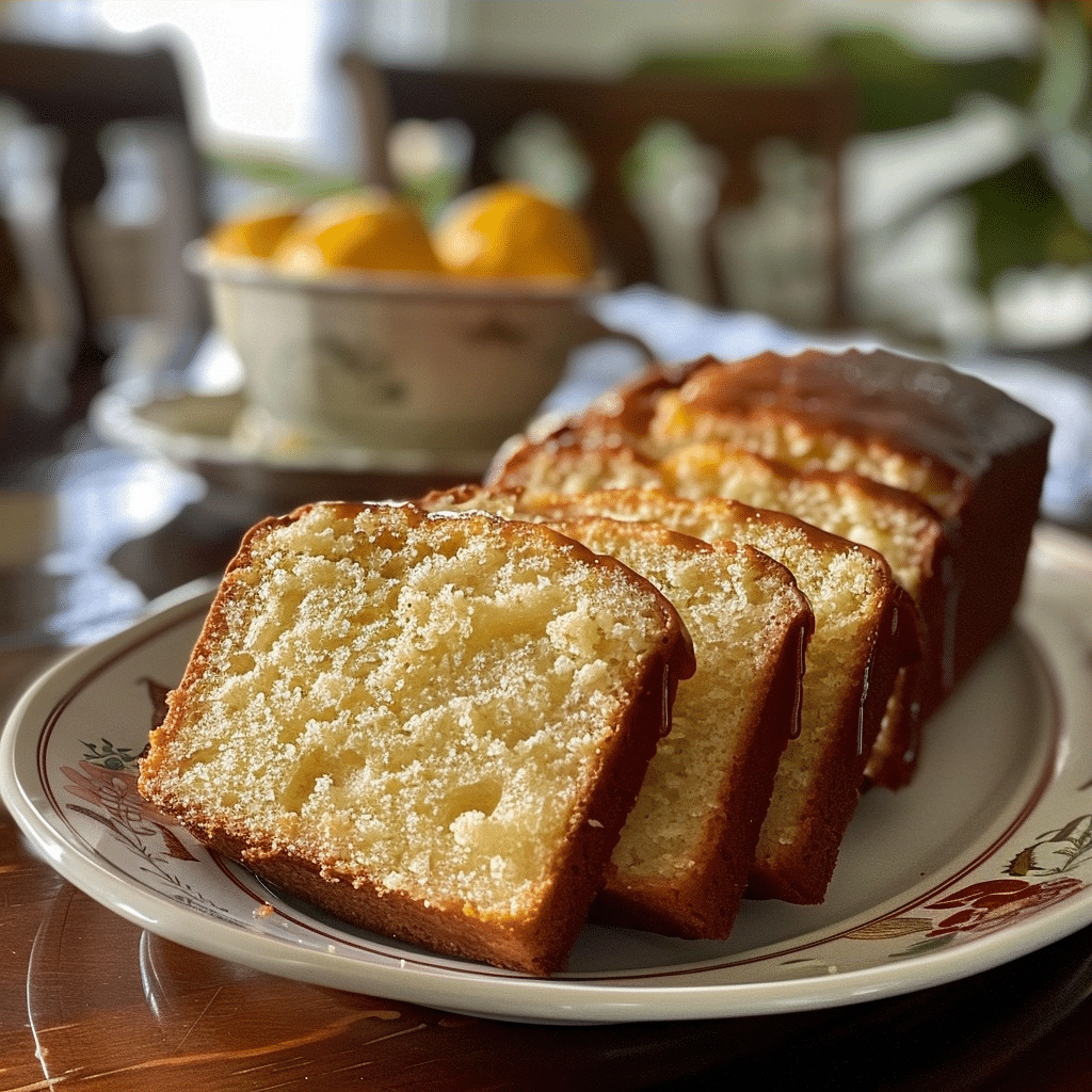 Classic Pound Cake Recipe Without Alcohol or Pork