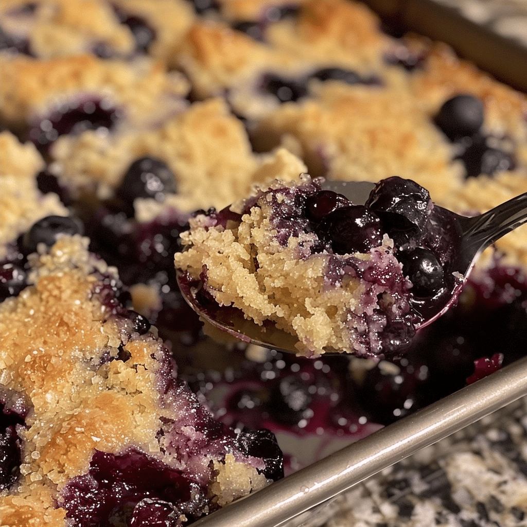 Blueberry Dump Cake Recipe: Sweet and Simple Dessert