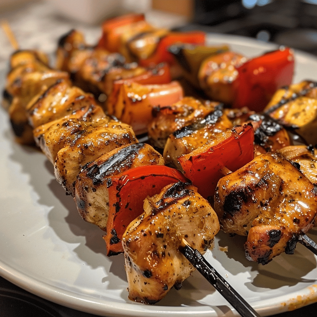 Grilled Chicken Skewers Recipe: Tender and Flavorful